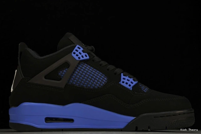 Kicktheory CT8527-018 Black Jordan Retro Game Royal 4 0810